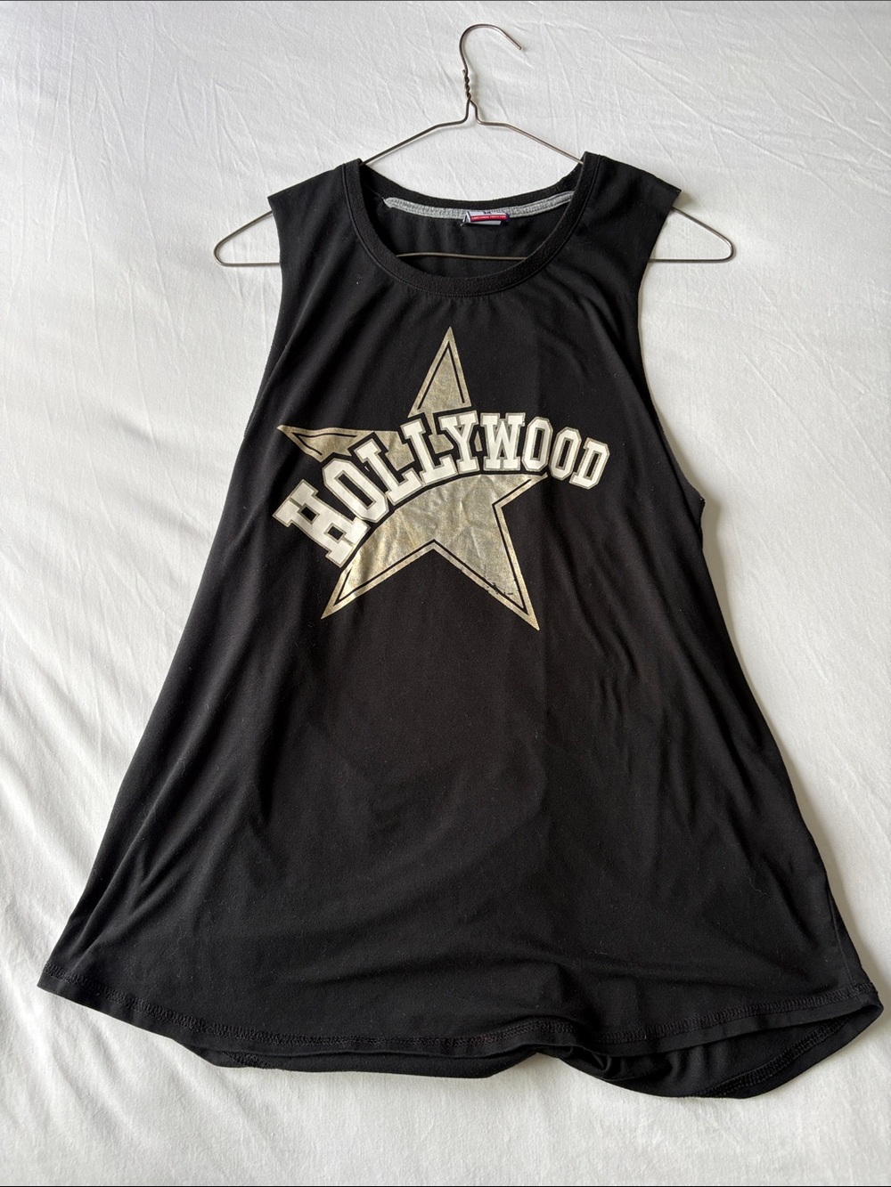 F45 Hollywood Star Black Sleeveless Tank Top